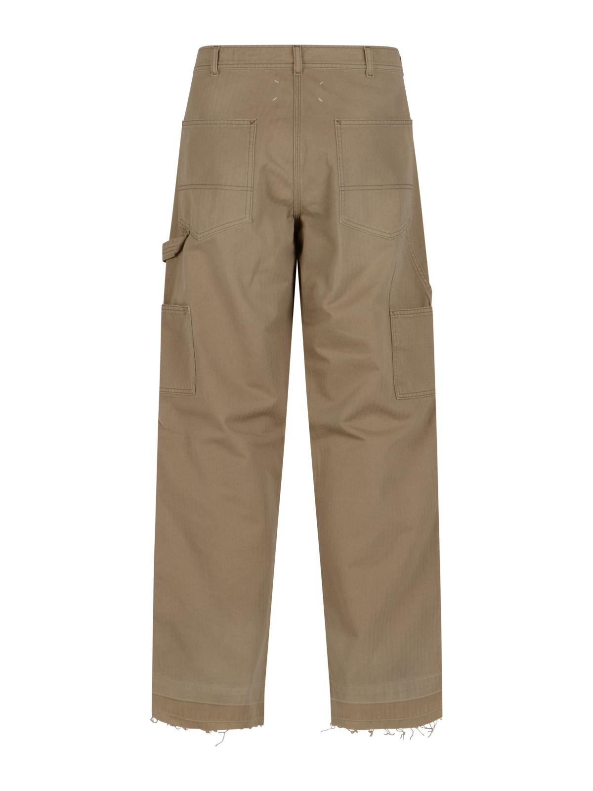 Maison Margiela Black Wool Suit Pants