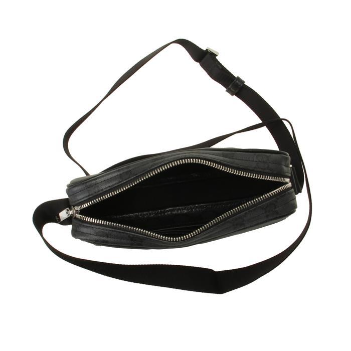 GUCCI Essence Classic Mini Crossbody Bag Black Leather