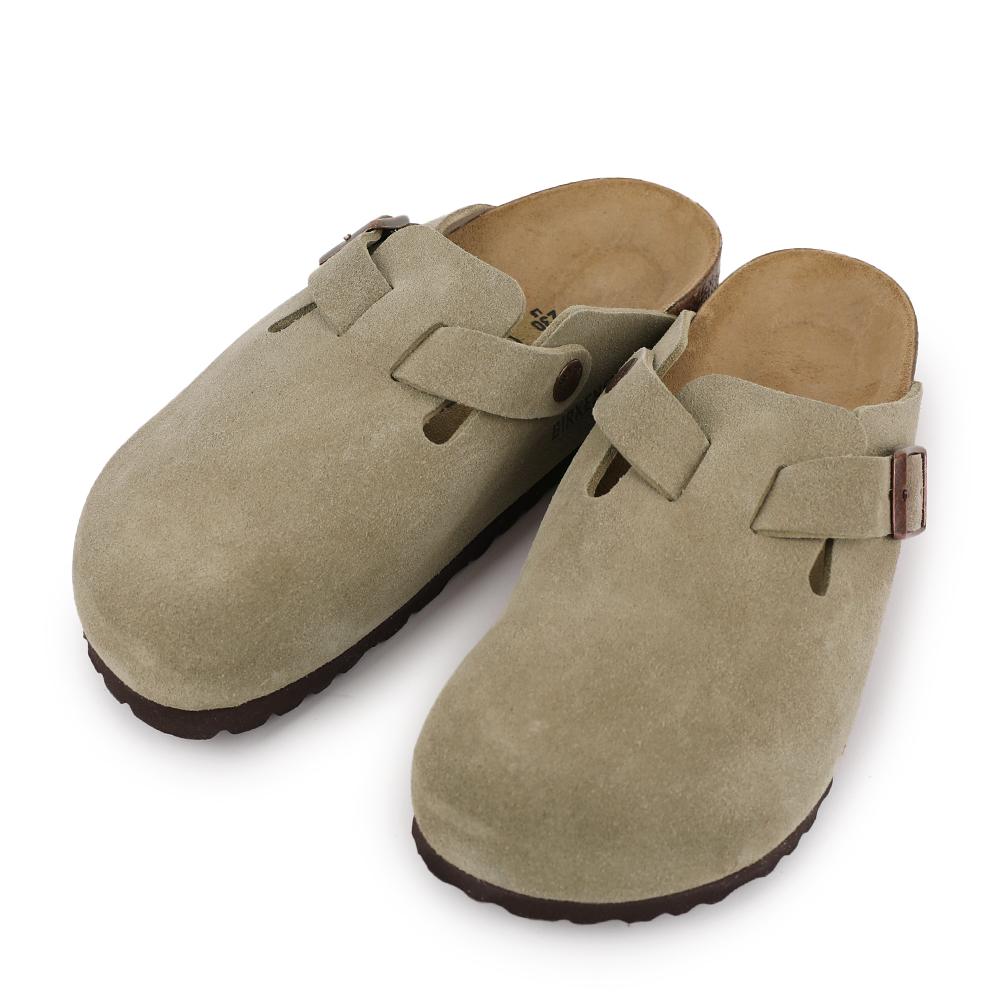 Birkenstock Boston BS Suede Clog Slippers for Men