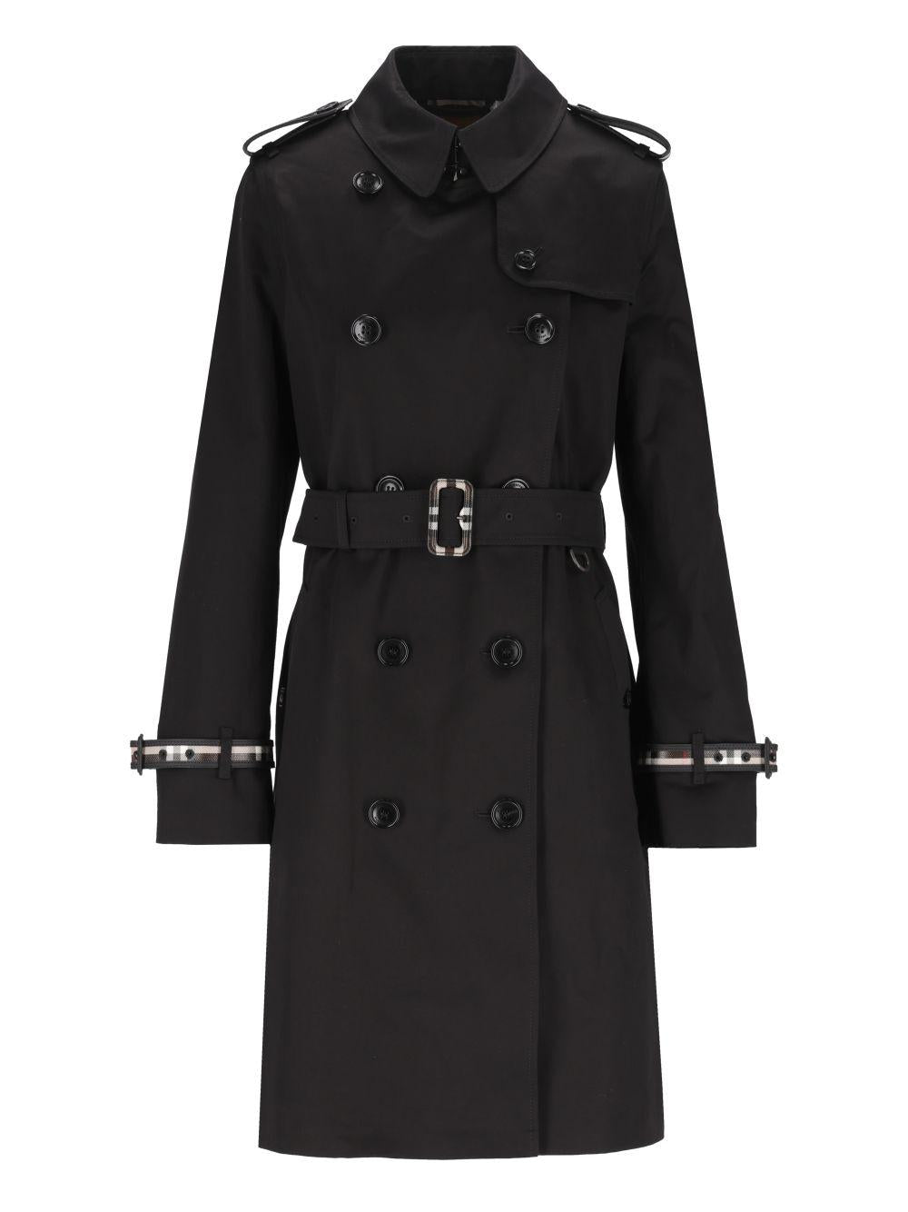 BURBERRY Beige Cotton Trench Coat for Women