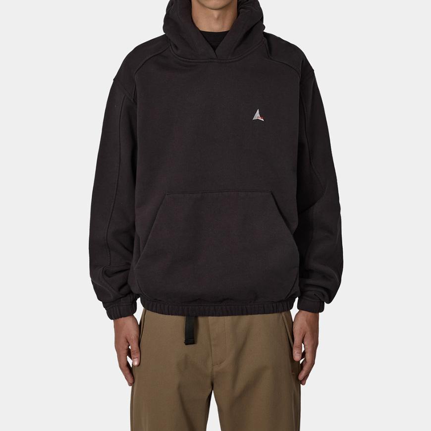 ROA Men’s Logo 490gsm Hoodie RBMW0634FA403 BLK0020