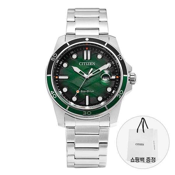 CITIZEN Blue Dial Fabric Strap Men’s Watch AW1811 82X