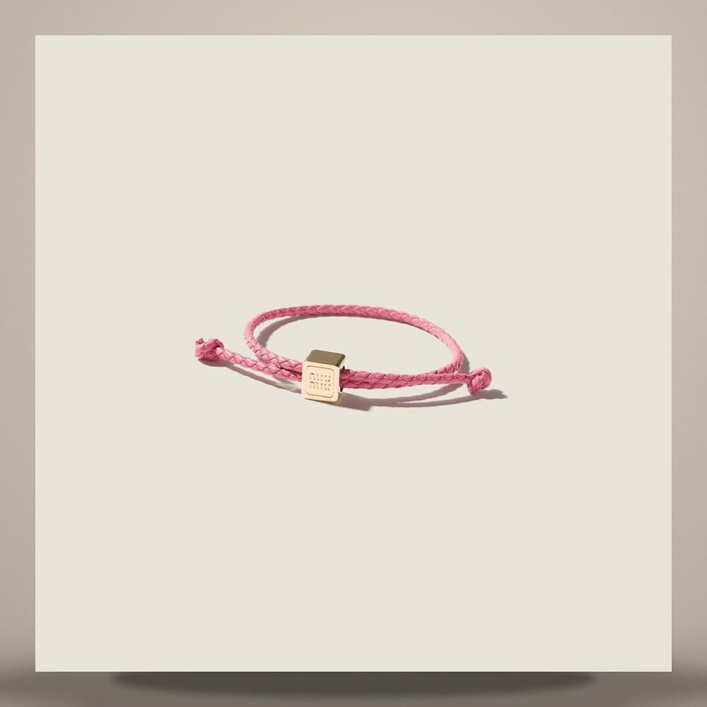 Miu Miu Leather Bracelet 5IB772 2IGY F0638