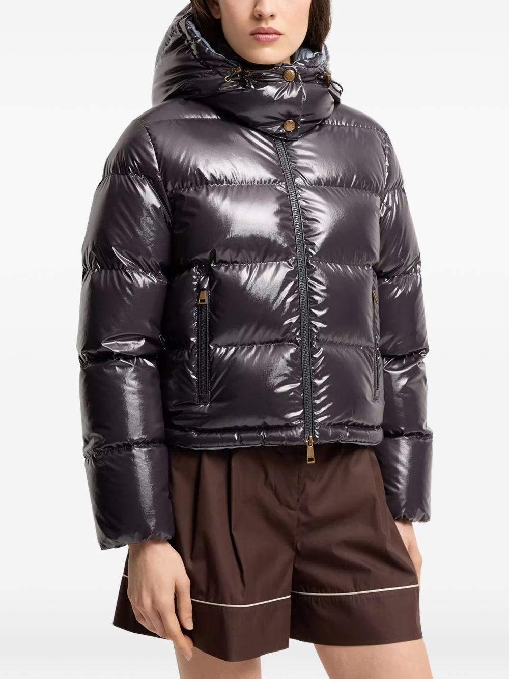 Moncler Navy Down Puffer Jacket Women’s