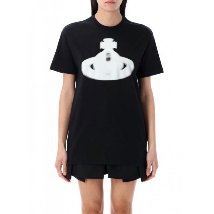 Vivienne Westwood Halftone Orb Classic T-Shirt Black