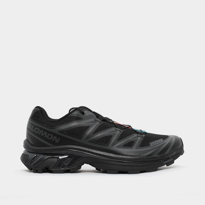 SALOMON Black XT-6 ADV Unisex Low-Top Sneakers