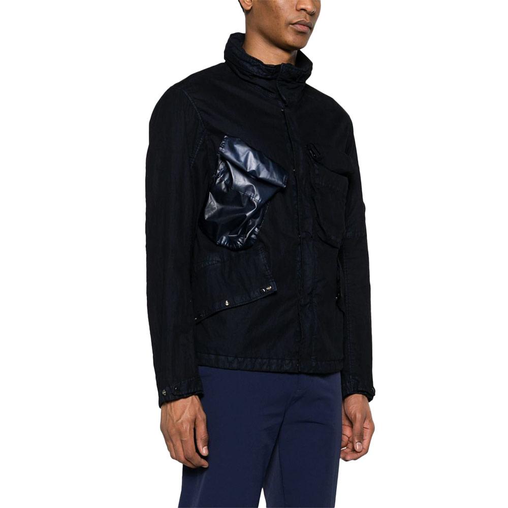 CP Company 50 Fili Gommata Mixed Jacket Navy Men’s Jacket