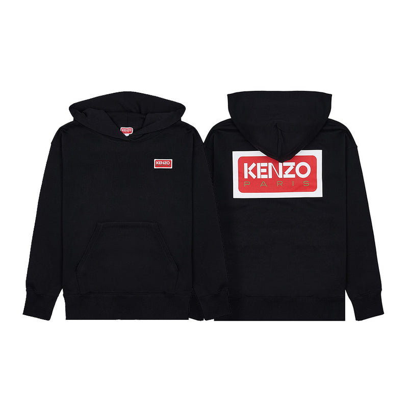 KENZO Women’s Logo Print Hooded Sweatshirt FD62SW0624MF 99J