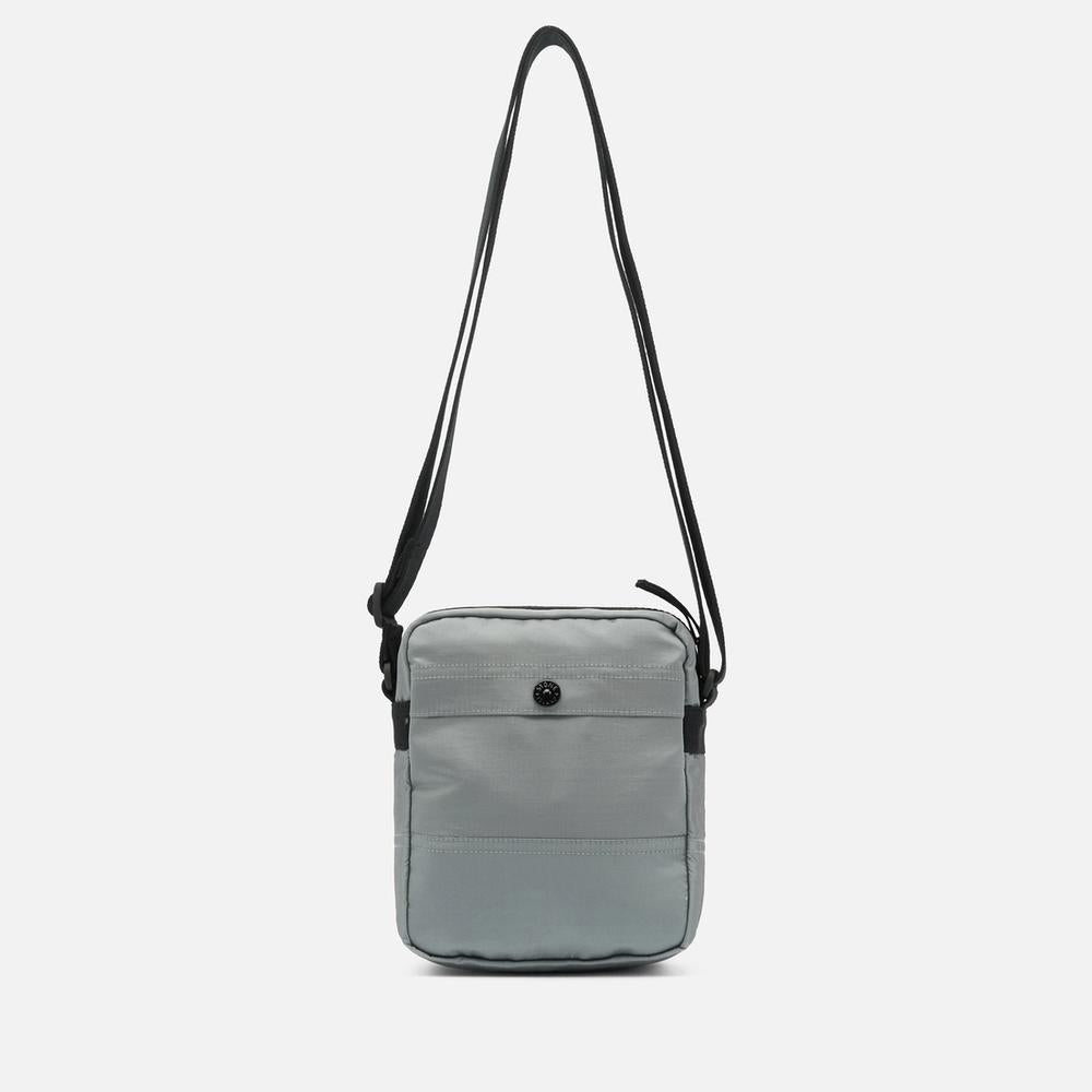 STONE ISLAND Logo Patch Crossbody Bag Black