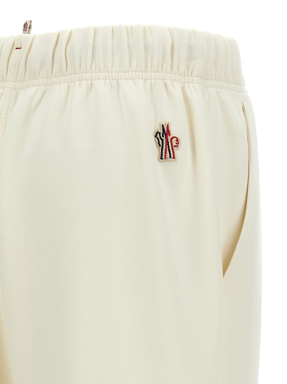 Moncler Black Cropped Trousers for Women