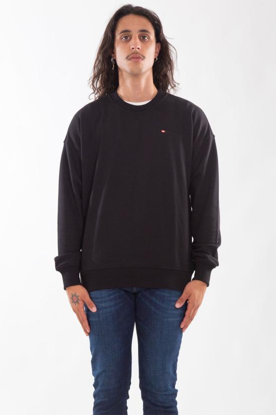 DIESEL Long Sleeve Sweatshirt for Men A149420GRAC9XX BLACK DOM