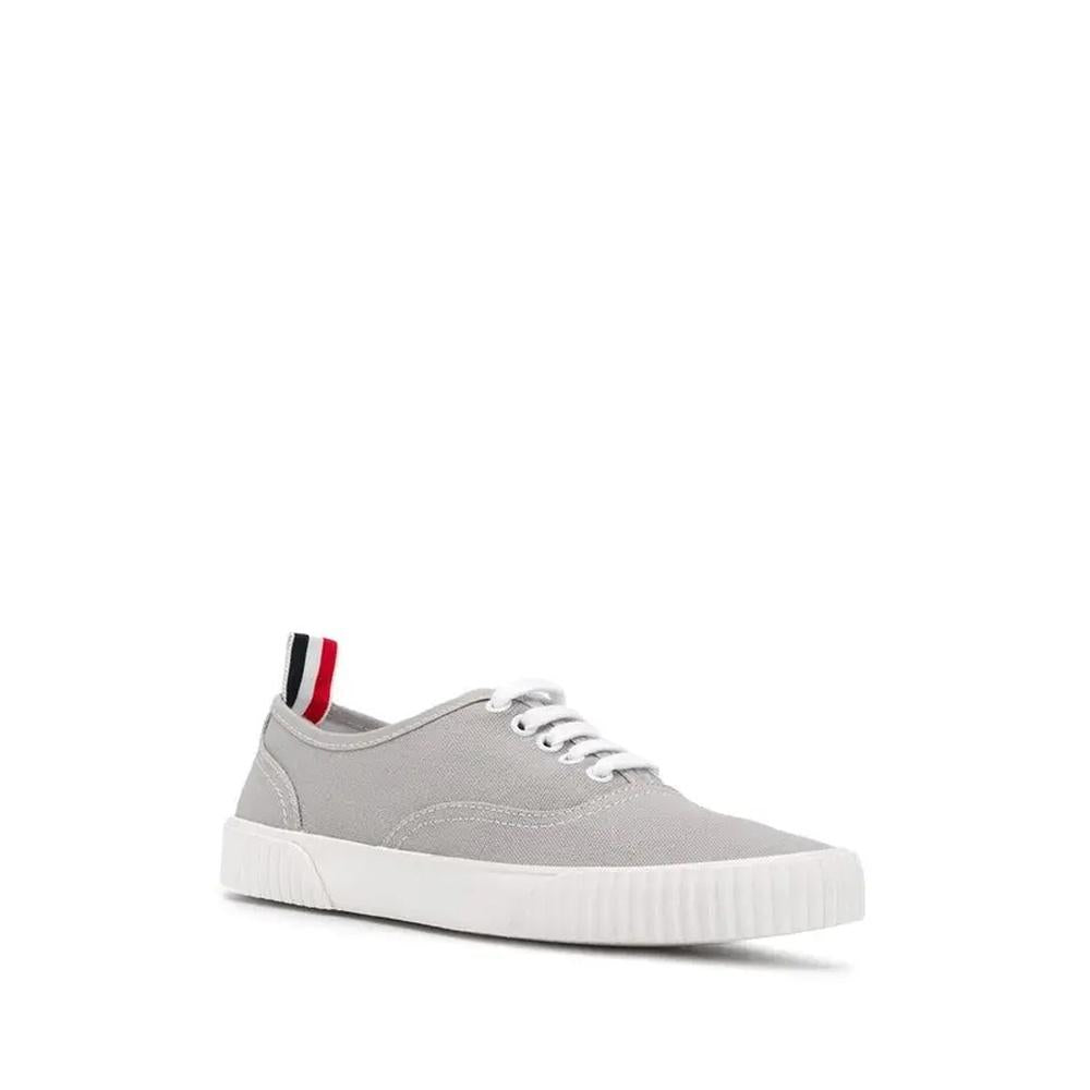 THOM BROWNE Canvas Low-Top Sneakers Women’s Gray