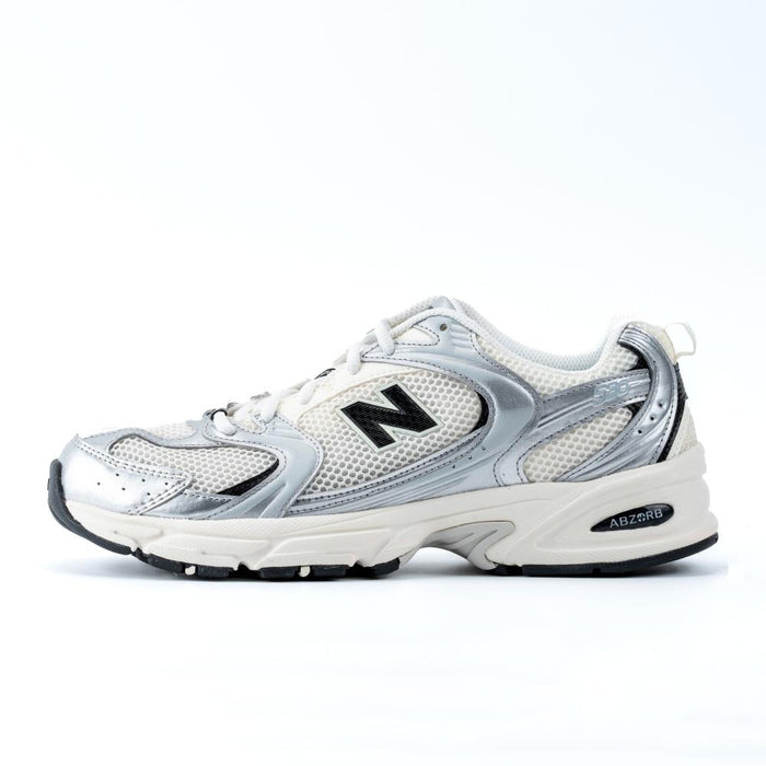 New Balance 530 Angora Cream Silver Low Top Sneakers