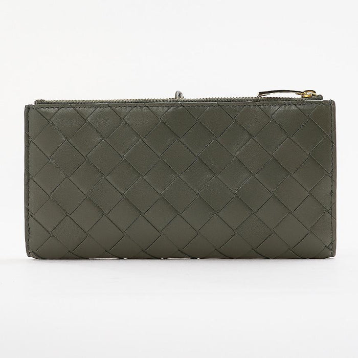 Bottega Veneta Women's Andiamo Leather Long Wallet