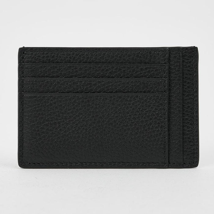 GUCCI Men’s GG Jumbo Leather Card Holder Wallet Black