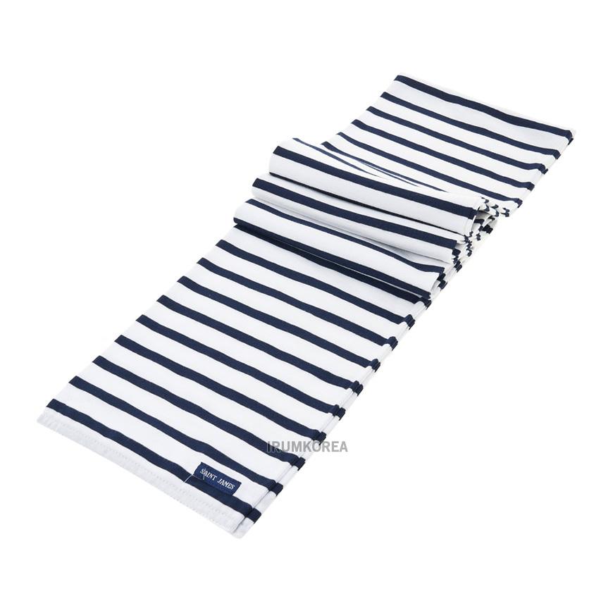 Saint James Unisex EVE ECHARPE II NEIGE MARINE Scarf