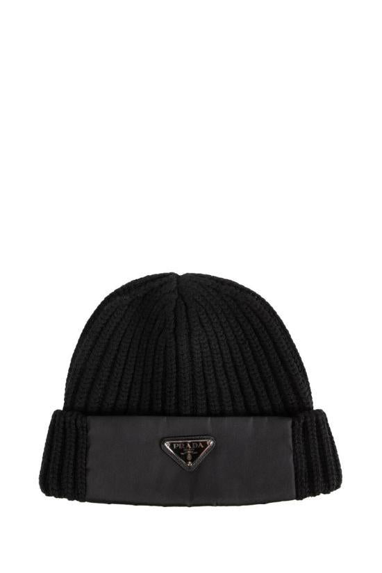 PRADA Wool and Re-Nylon Beanie 2HC427 1WTO F0002