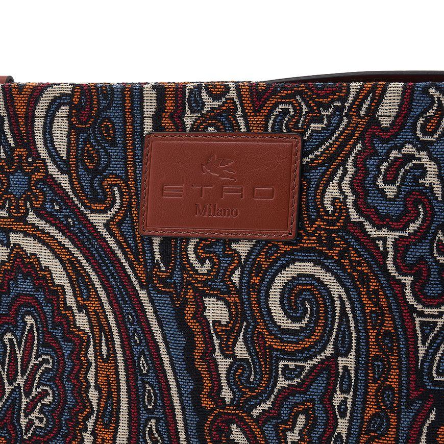 Etro Leather Clutch Bag Black Women’s