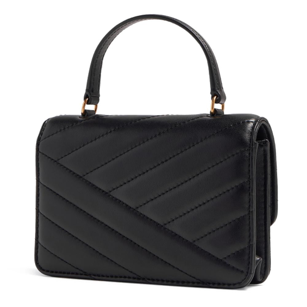 Tory Burch Kira Chevron Top Handle Mini Chain Tote Bag
