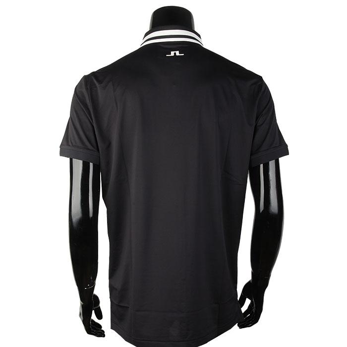 J LINDEBERG BEN Regular Fit Pique Polo Shirt Black Men’s