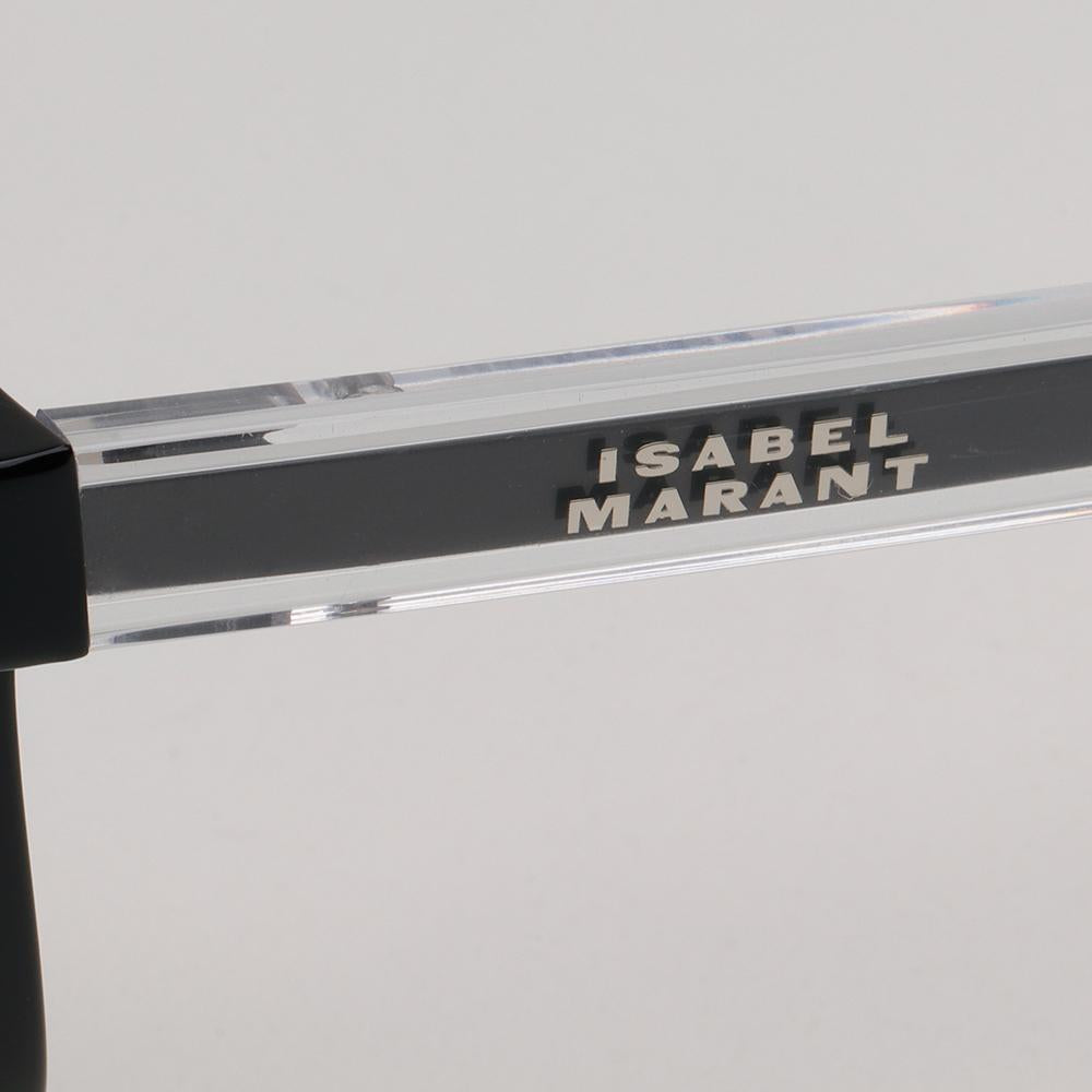 Isabel Marant Black Square Acetate Unisex Sunglasses IM0165S 8079O
