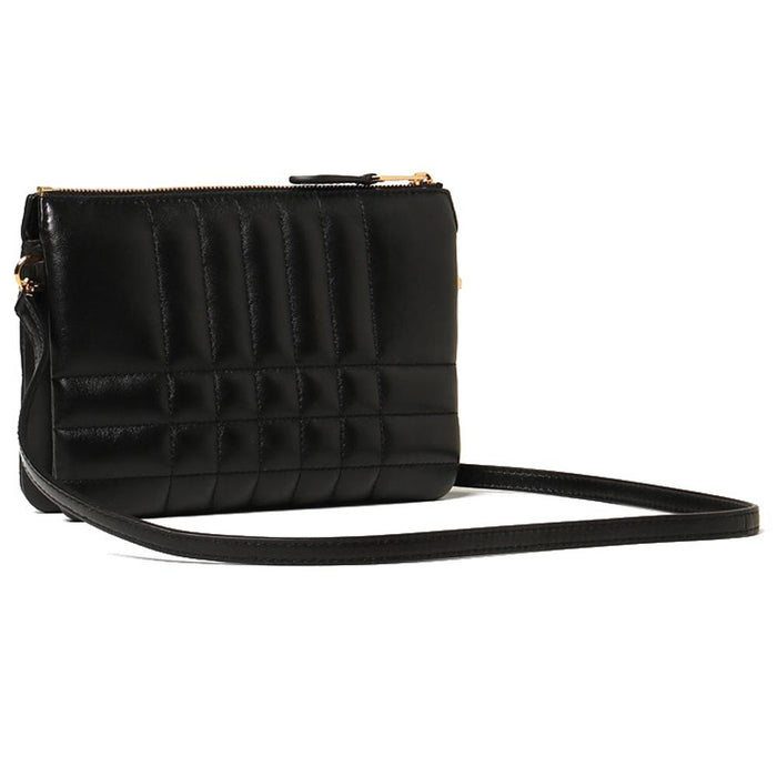 BURBERRY Quilted Lola Double Pouch Crossbody Bag