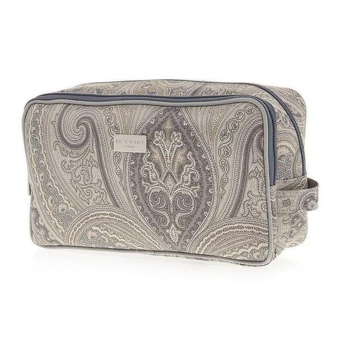 Etro Profumi Leather Pouch Black Women’s Clutch