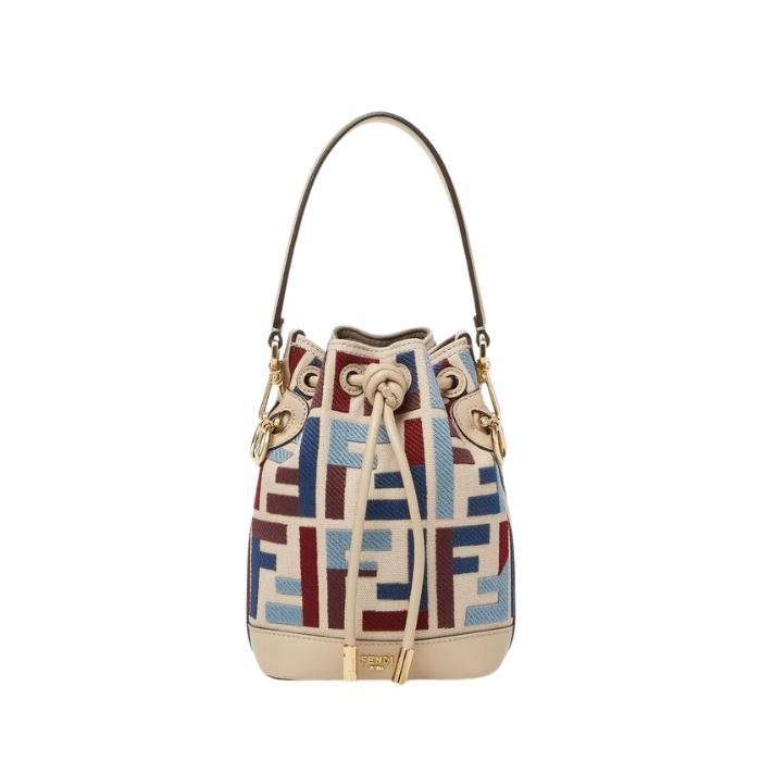 FENDI Mon Tresor Mini Fabric Shoulder Bag