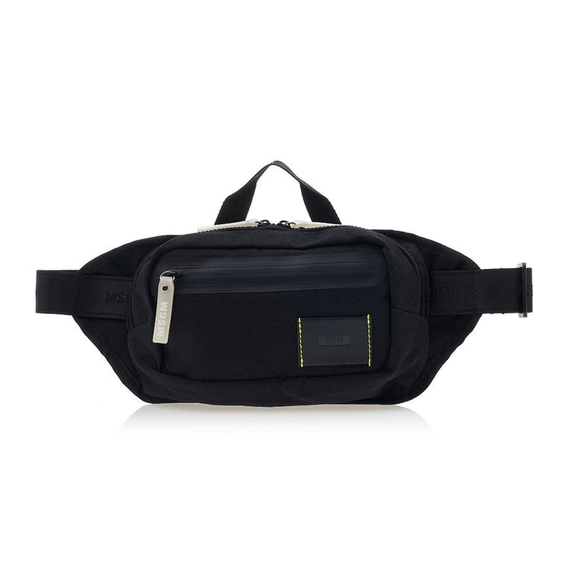 MSGM Women’s Belt Bag Black Crossbody Bag