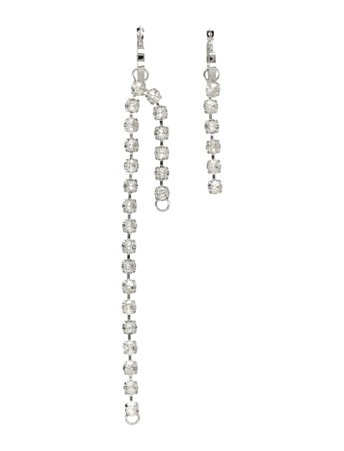 Maison Margiela Silver-Tone Hoop Earrings