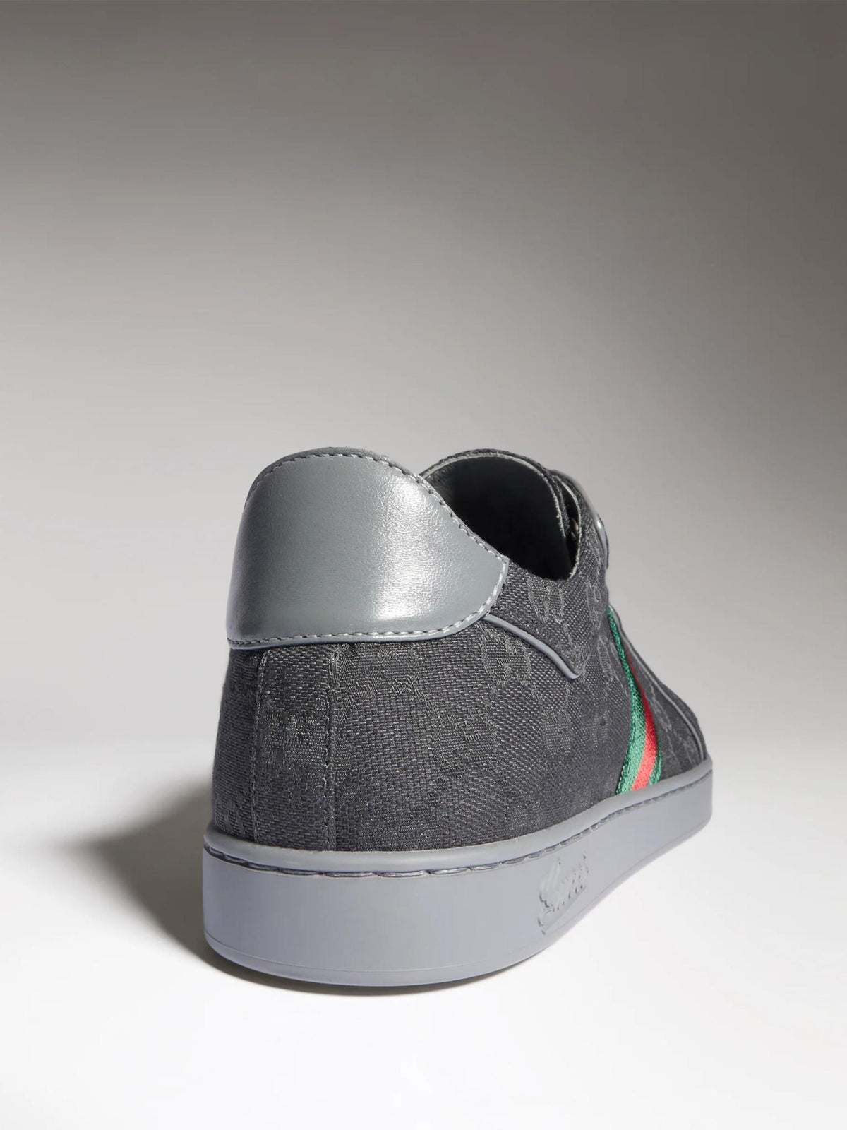 GUCCI White Leather Low-Top Sneakers for Men