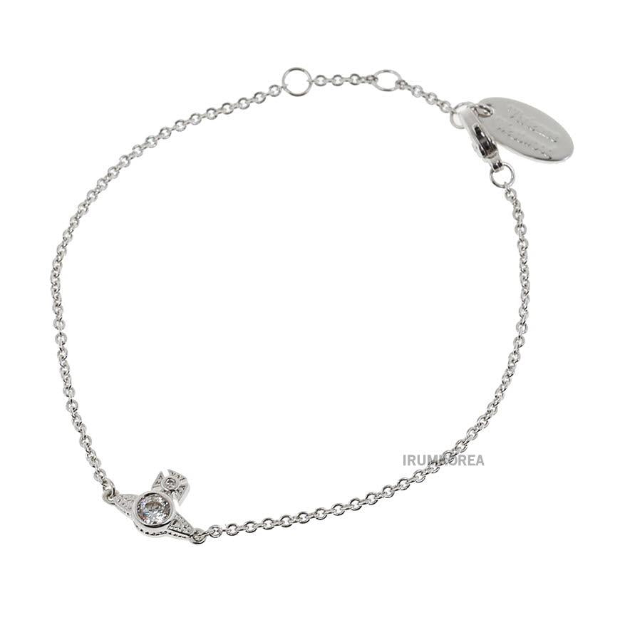 Vivienne Westwood London Orb Bracelet Women Silver Tone
