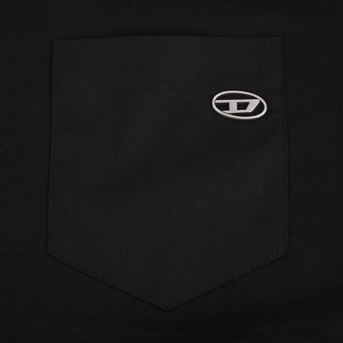 DIESEL Black Pocket TADJUST Short Sleeve T-Shirt
