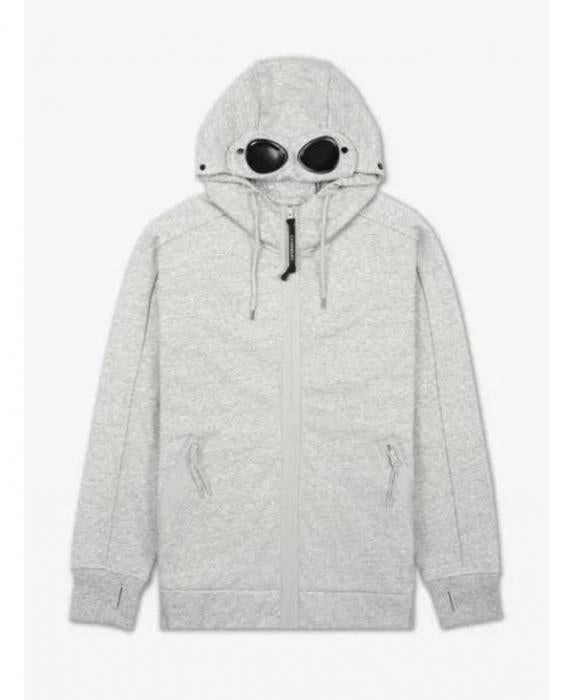 CP Company Diagonal Raised Fleece Zip Hoodie M94