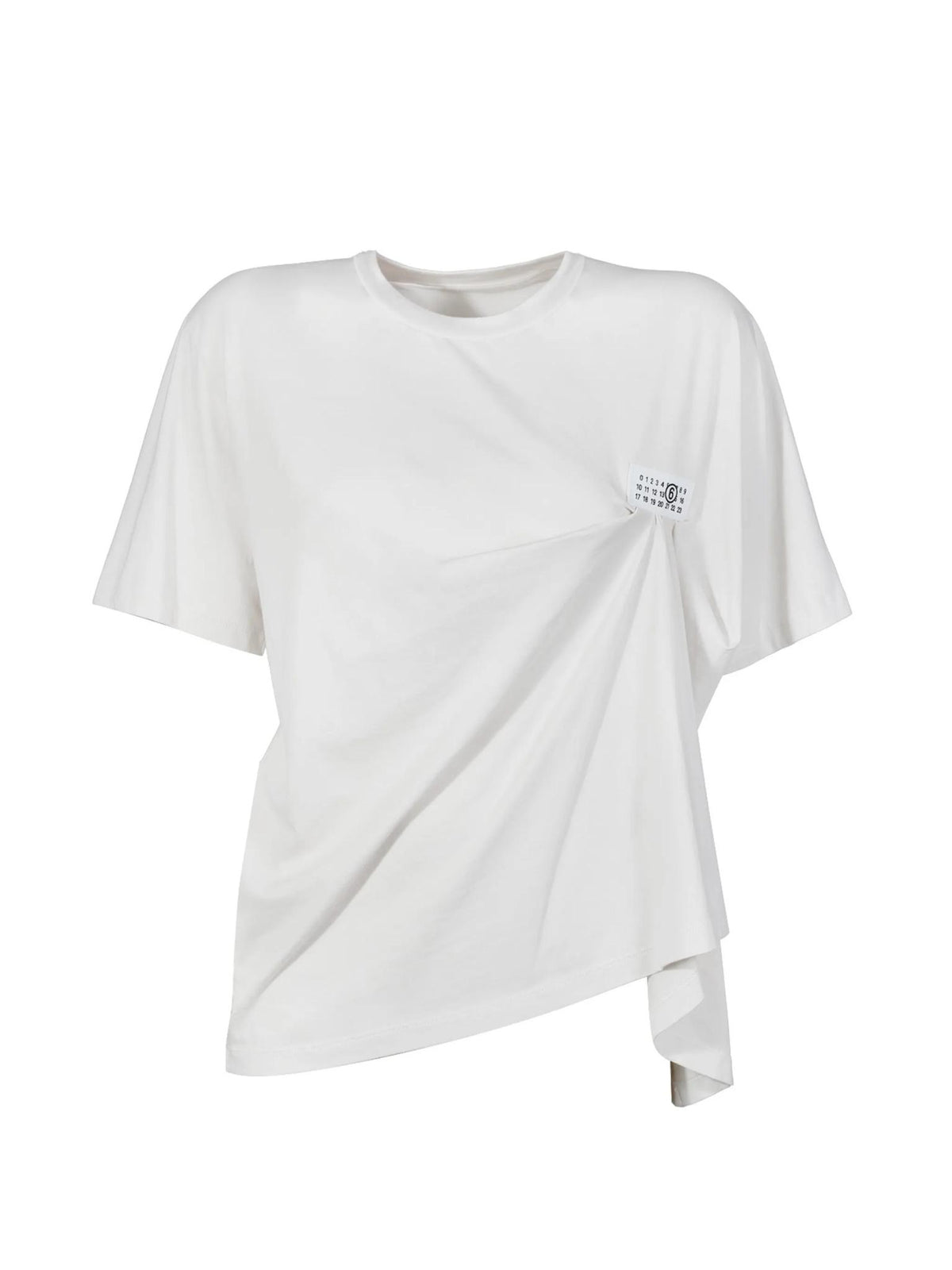 Maison Margiela White Cotton Short Sleeve T-Shirt