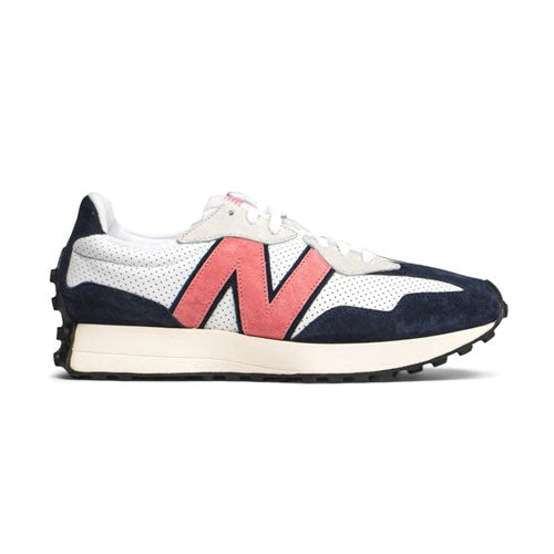 New Balance White MS327 Low-Top Sneakers Unisex