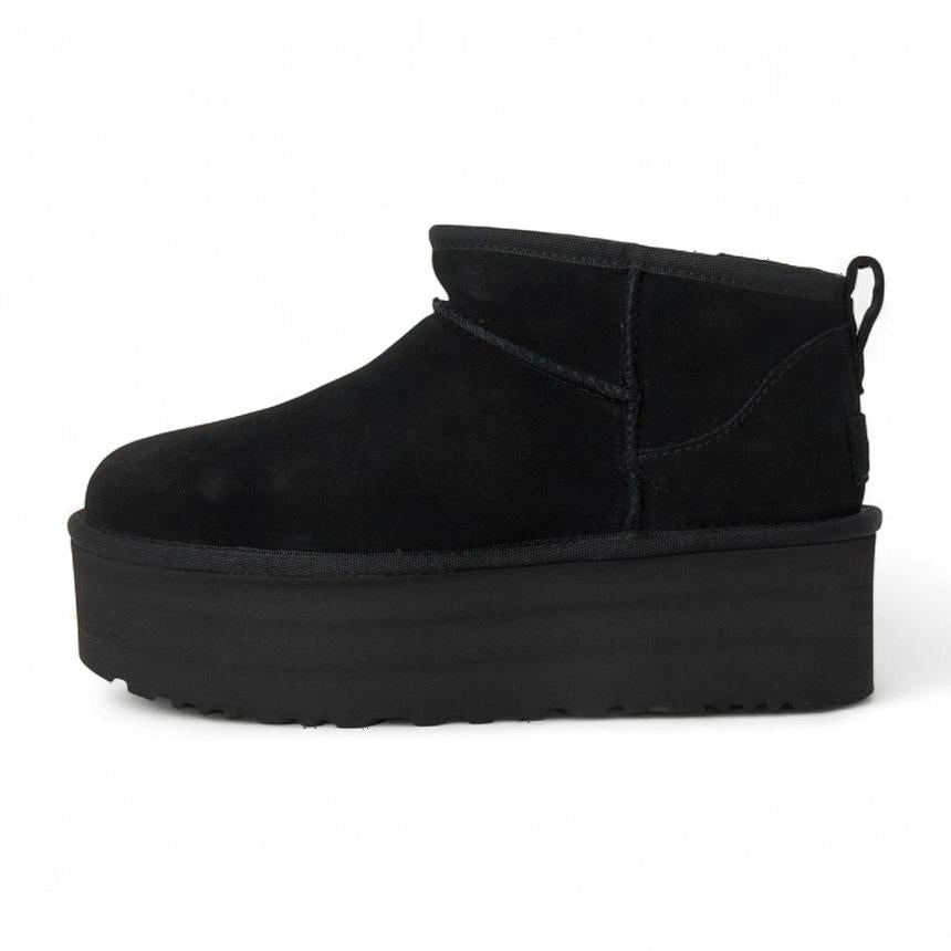 Ugg Classic Ultra Mini Platform Ankle Boots Women Black