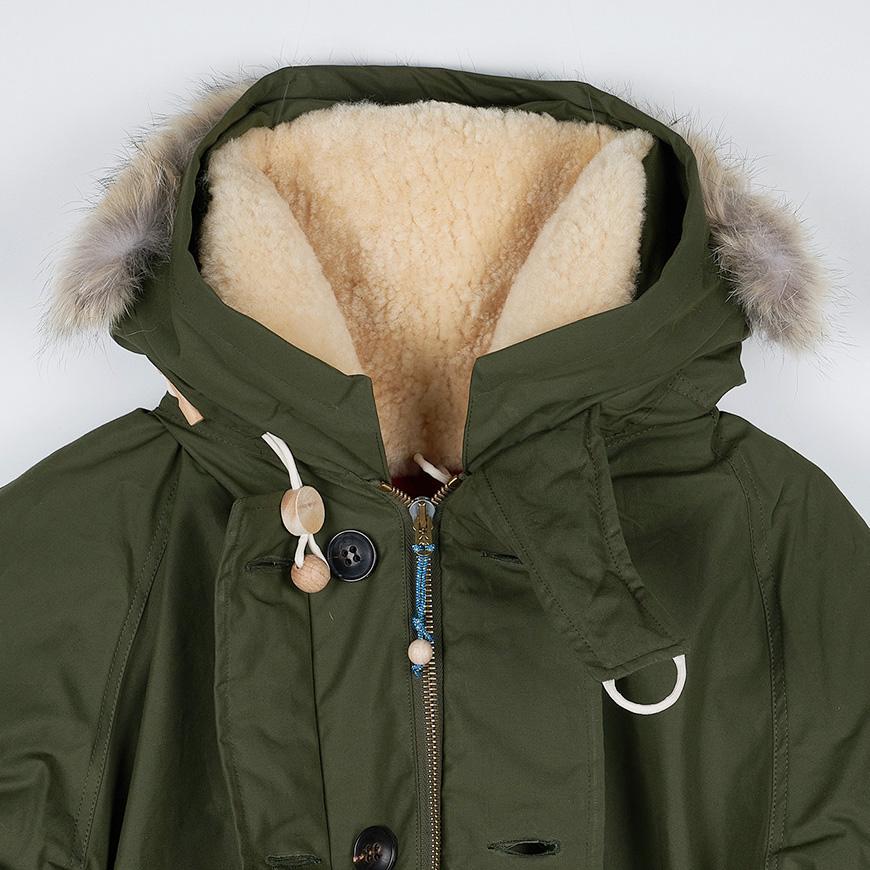 Nigel Cabourn Everest Parka Men’s Jacket OW005 OLIVE
