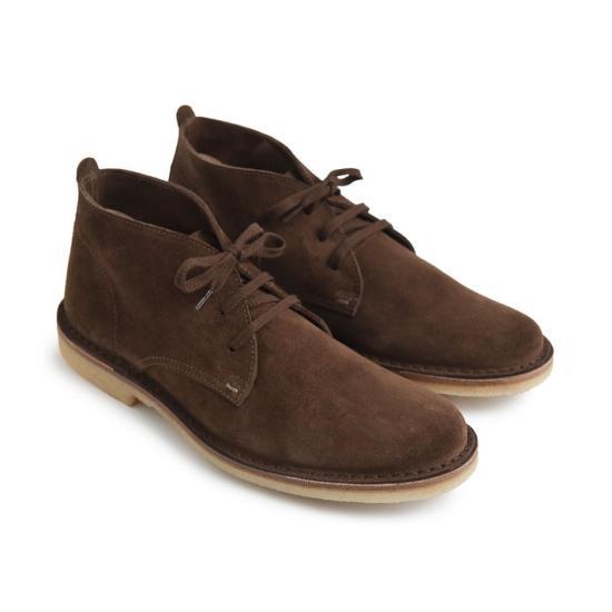 astorflex Suede Desert Boots SCOUTFLEX 419 DARK KHAKI DOM