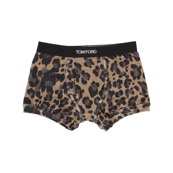 TOM FORD Leopard Print Boxer Briefs Underwear T4LC3 1110 258