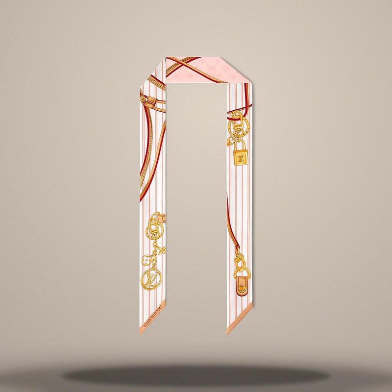 Louis Vuitton Pink My Neverfull BB Bandeau Scarf