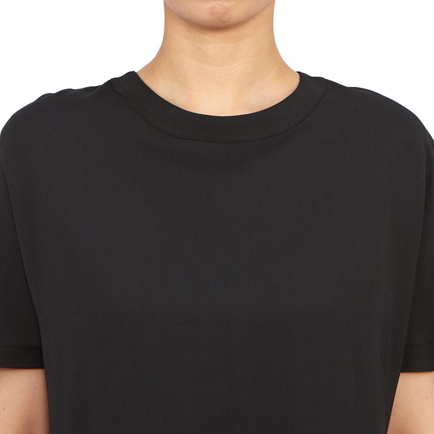STUDIO NICHOLSON Women’s Short Sleeve Long Midi Dre KAPLAN SNW 1325 DARKEST NAVY