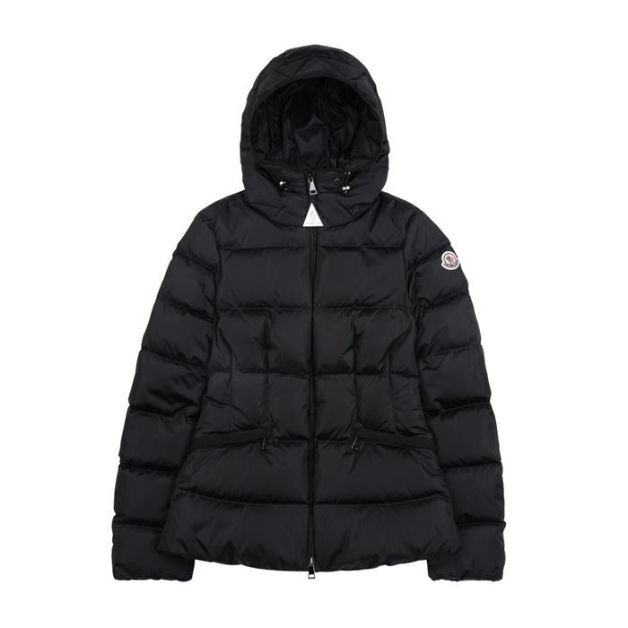 Moncler AVOCE Hooded Short Down Jacket Black Women
