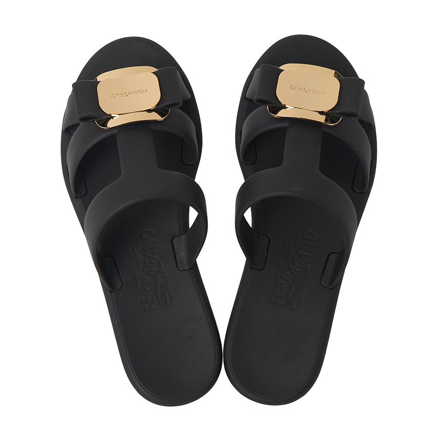 Ferragamo New Vara Women’s Slide Sandals LILOU 01J325 0779972