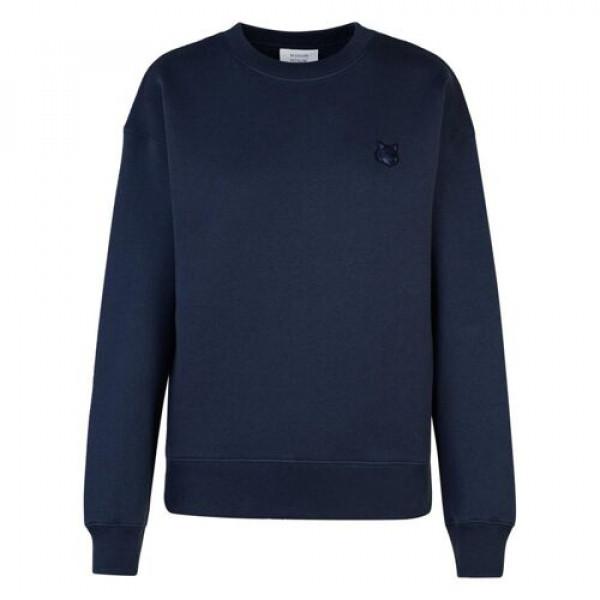 Maison Kitsune Bold Fox Head Patch Comfort Sweatshirt MW00315 KM0307 P476