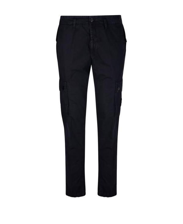 STONE ISLAND Old Treatment Brushed Cotton Canvas Classic Pants