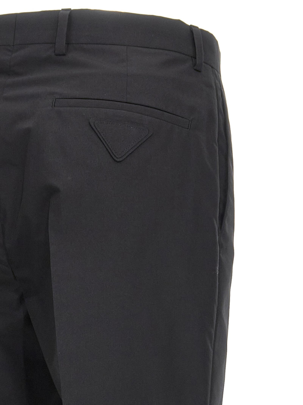 PRADA Black Wool Dress Suit Pants