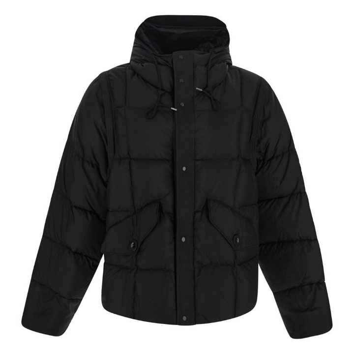 Ten C Hurricane Combo Down Anorak Jacket Men Black 23CTCUC03039 006048
