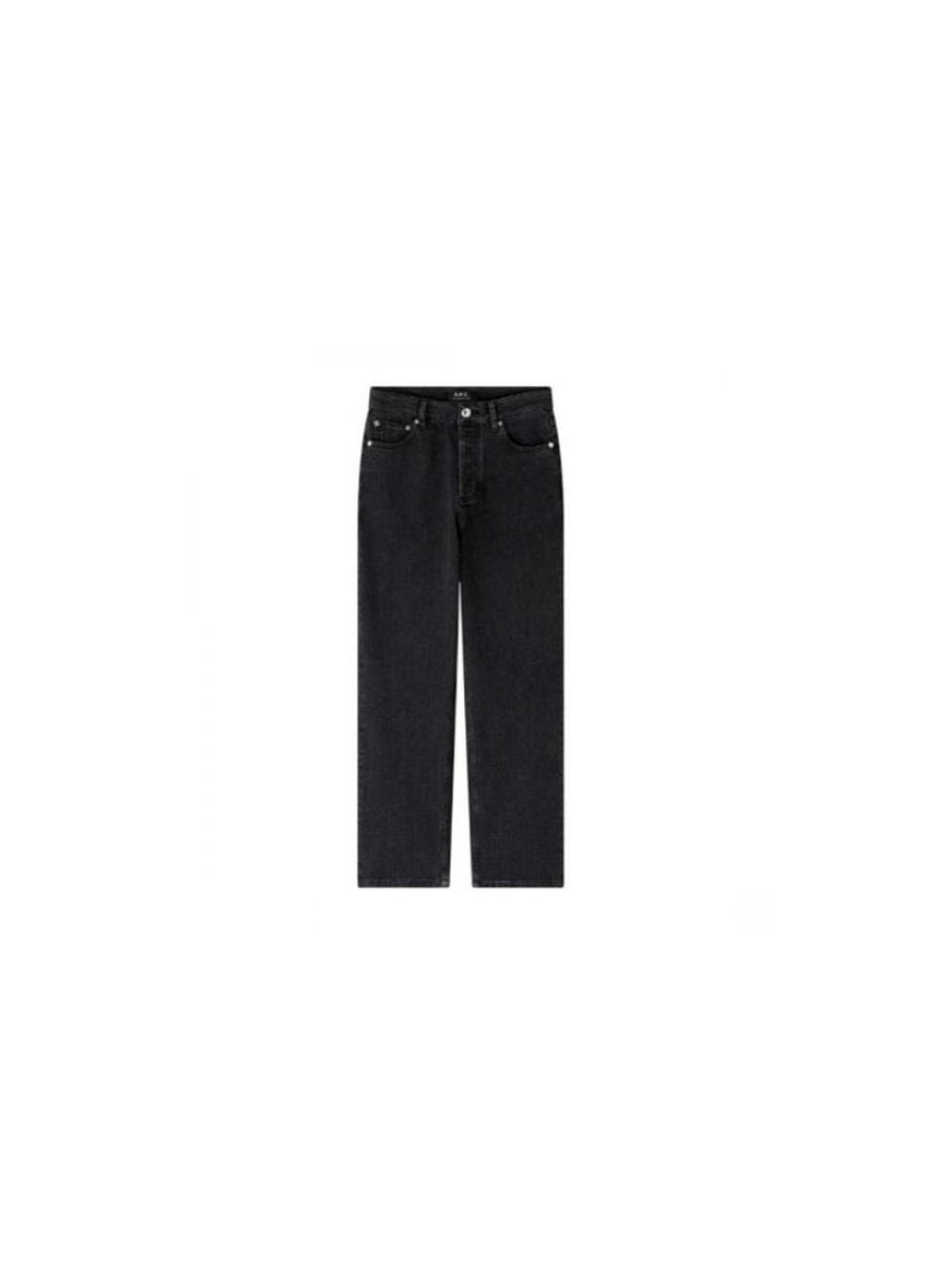 A.P.C. NAOMI Mid-Rise Straight Leg Denim Jeans Women Blue