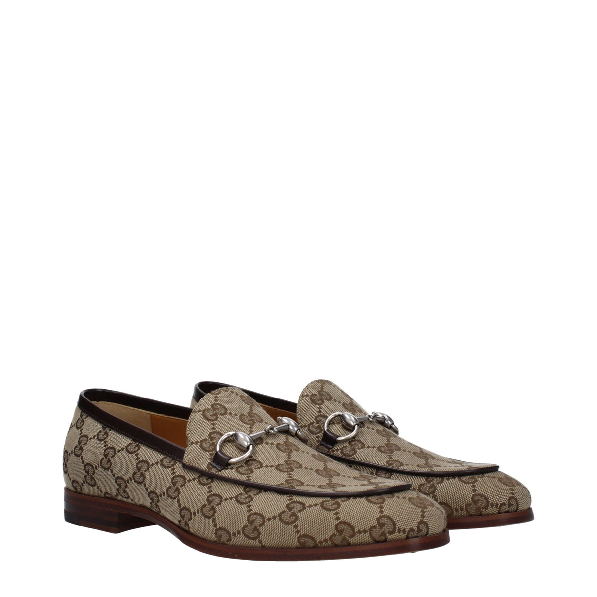 GUCCI Brown Leather Loafers